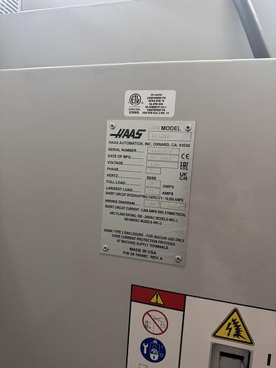 Used BRUGT CNC DREJEBÆNK FABR. HAAS, MODEL ST 20 Y