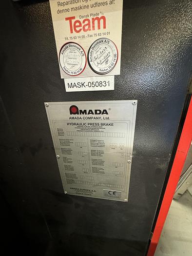 Used BRUGT CNC-KANTPRESSE FABR. AMADA, MODEL HBP 170-3SL