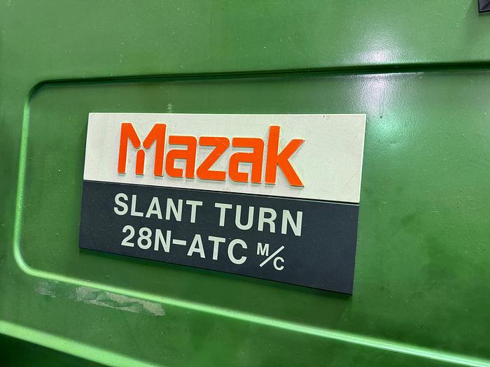 Used BRUGT DREJECENTER FABR. MAZAK, MODEL ST 28N