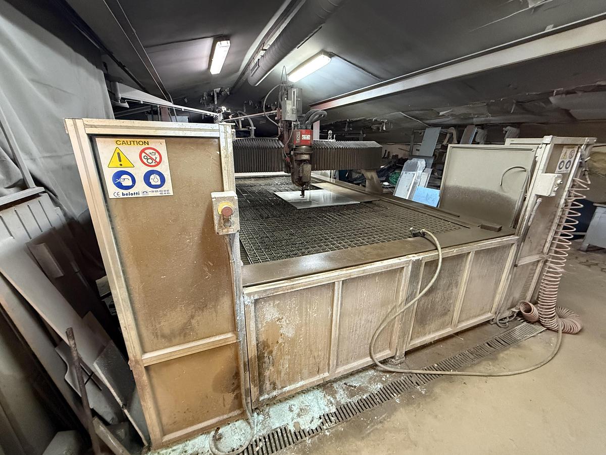 Used BRUGT CNC-VANDSKÆRER FABR. BELOTTI, MODEL CPT 4020 5X