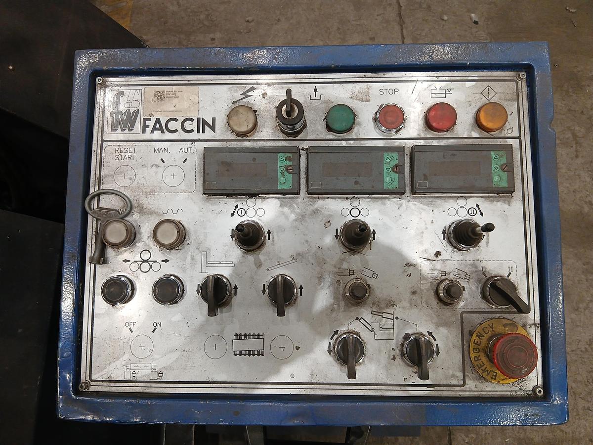 Used BRUGT HYDR. PLADEVALSE FABR. FACCIN, MODEL 4 HEL-3134