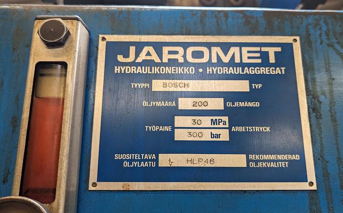 Used BRUGT CNC-KANTPRESSE FABR. FINNPOWER/JAROMET