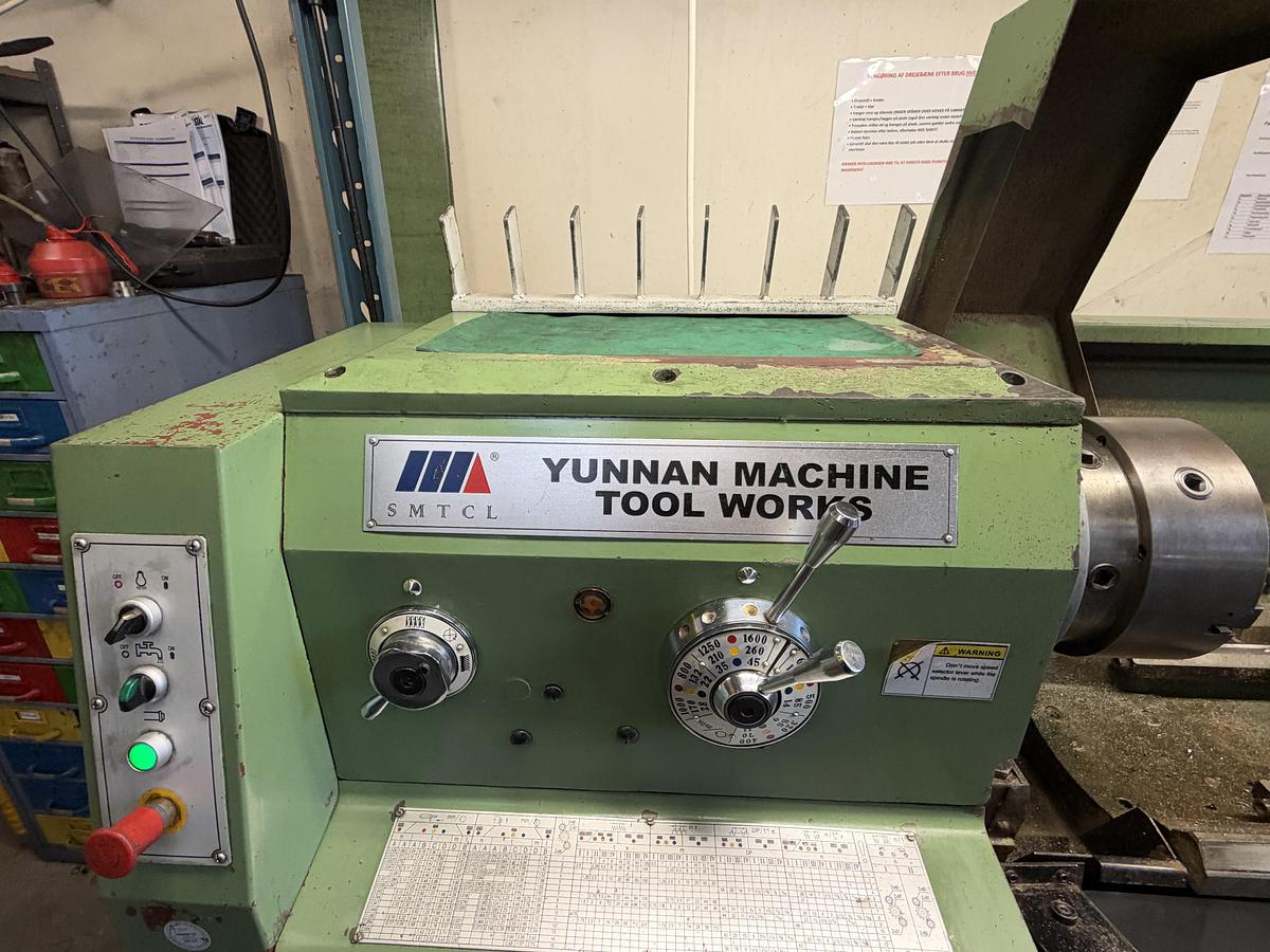 Used BRUGT DREJEBÆNK FABR. YUNNAN, MODEL CY 6250B/1500