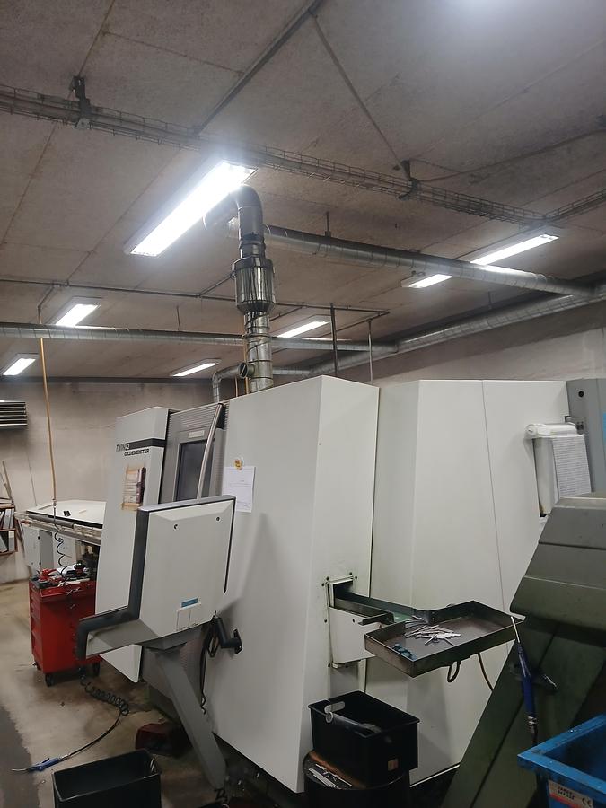 Used BRUGT CNC-DREJEBÆNK FABR. GILDEMEISTER, MODEL TWIN 42