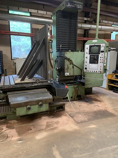 Used BRUGT CNC-HORISONTALT BOREVÆRK FABR. JUARISTI, MODEL MDR 125 A-OF-CNC