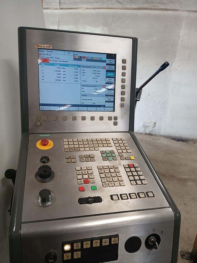 Used BRUGT CNC-DREJEBÆNK FABR. GILDEMEISTER MODEL TWIN 65