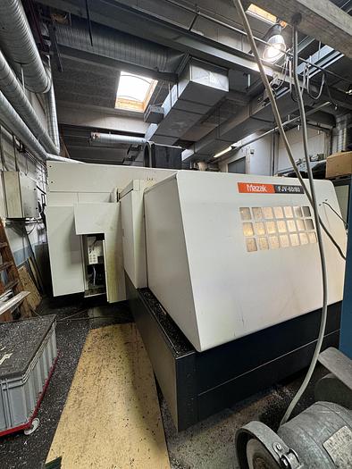 Used BRUGT VERTIKALT BEARBEJDNINGSCENTER FABR. MAZAK, MODEL FJV 60/80