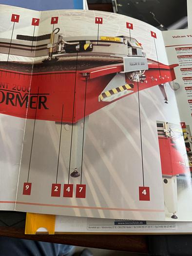 Used BRUGT CNC-PLASMASKÆRER FABR. LOCKFORMER, MODEL NT 2000