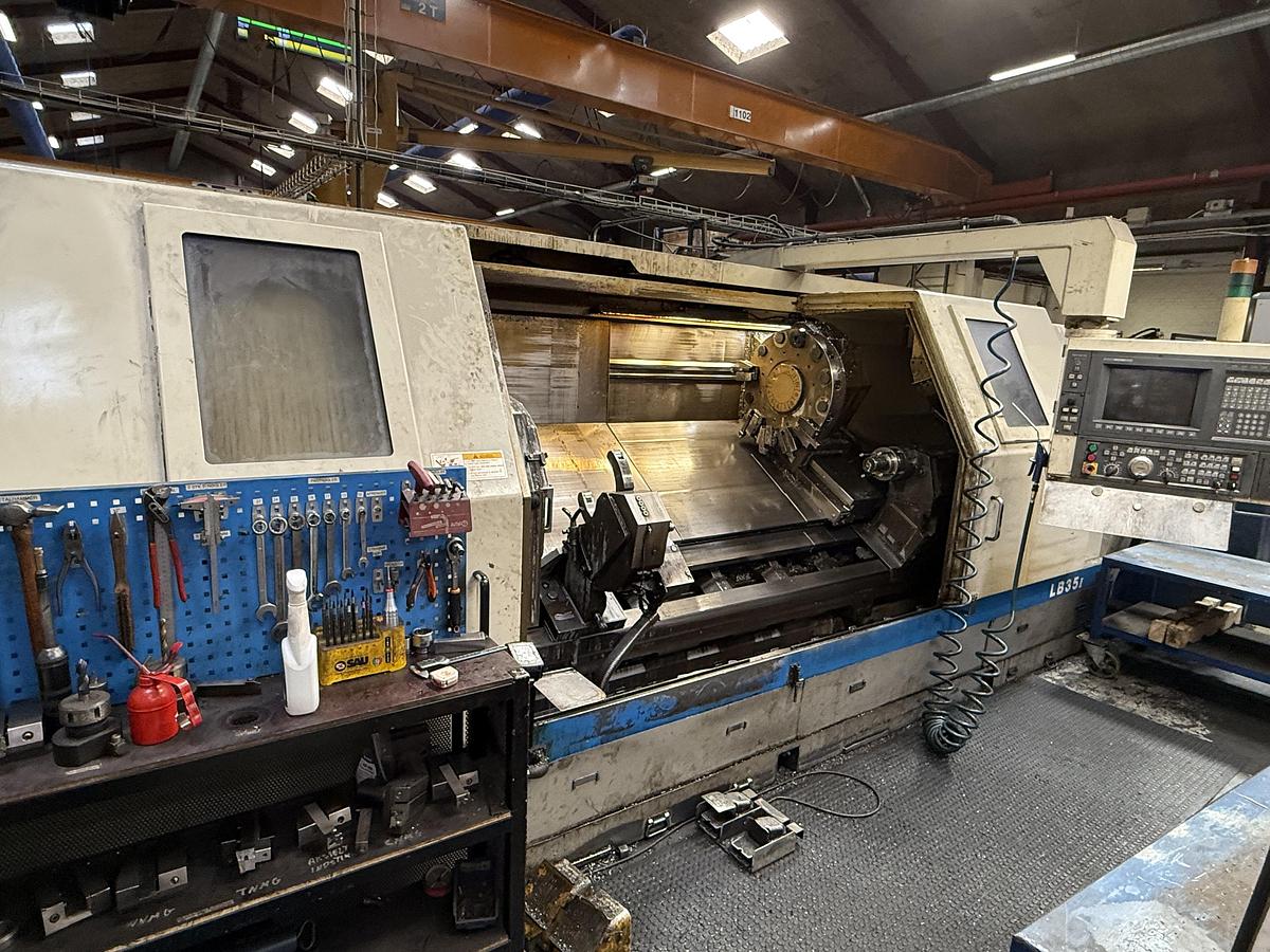 Used BRUGT CNC-DREJEBÆNK FABR. OKUMA, MODEL LB 35-II