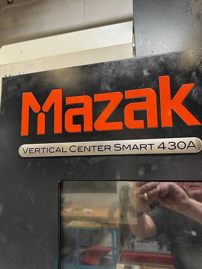 Used BRUGT VERTIKALT BEARBEJDNINGSCENTER FABR. MAZAK, MODEL VCS 430 A