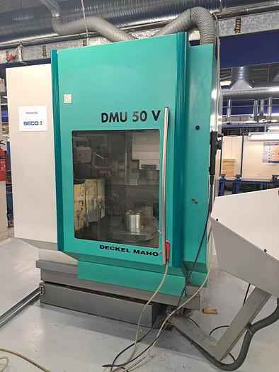 Used BRUGT 5-AKSET VERTIKALT BEARBEJDNINGSCENTER DECKEL/MAHO, MODEL DMU 50 V
