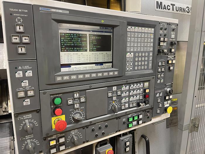 Used BRUGT DREJE & FRÆSE CENTER FABR. OKUMA, MODEL MACTURN 350-2SW-1500