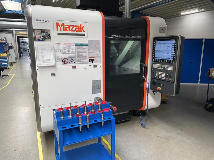 Used BRUGT 5-AKSET BEARBEJDNINGSCENTER MAZAK, MODEL VARIAXIS I 500 - ÅRGANG 2015