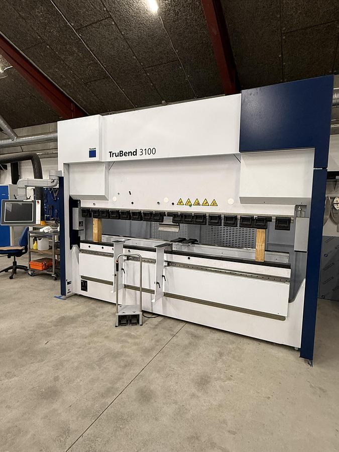 Used BRUGT CNC-KANTPRESSE FABR. TRUMPF, MODEL TRUBEND 3100