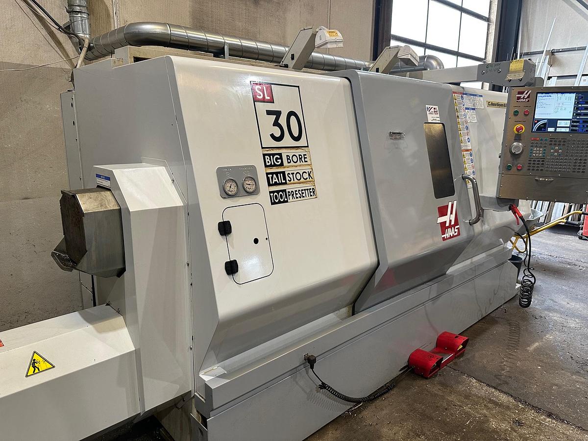 Used BRUGT CNC-DREJEBÆNK FABR. HAAS, MODEL SL 30 TBHE (Big Bore)
