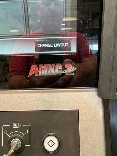 Used BRUGT CNC-FIBER LASER & REVOLVERSTANSER FABR. AMADA, MODEL LC 2515 C1AJ