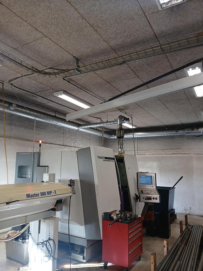 Used BRUGT CNC-DREJEBÆNK FABR. GILDEMEISTER MODEL TWIN 65