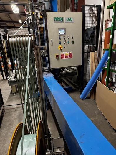 Used BRUGT VERTIKAL PALLE STRAPNINGS MASKINE FABR. CMR, MODEL CAM 41F