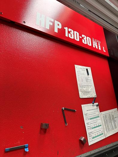 Used BRUGT CNC-KANTPRESSE FABR. AMADA, MODEL HFP 130-30 NT-3L