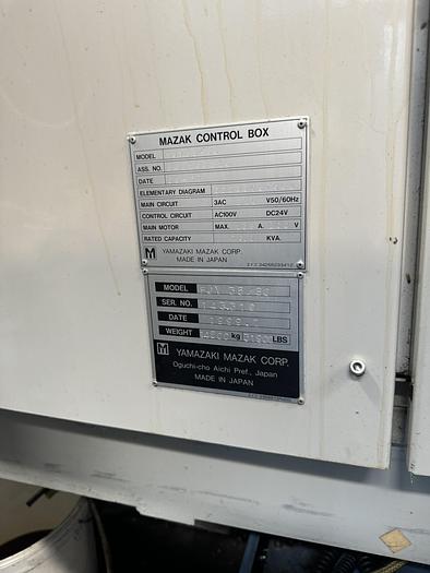 Used BRUGT CNC-VERTIKALT BEARBEJDNINGSCENTER FABR. MAZAK, MODEL FJV 35/80