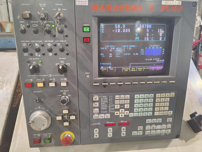 Used BRUGT CNC-DREJEBÆNK FABR. MAZAK, MODEL QT 28N