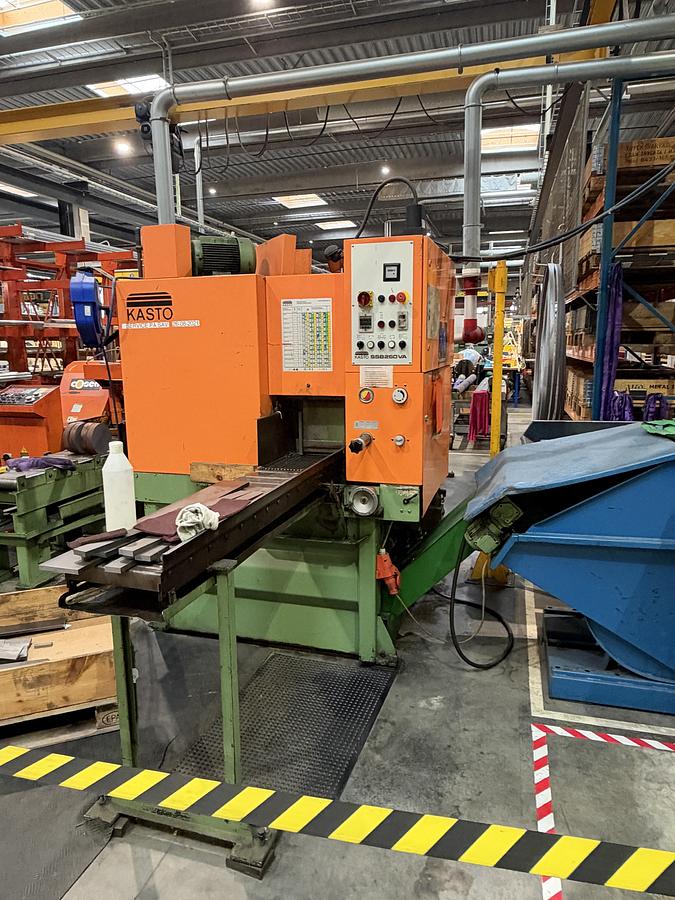 Used BRUGT BÅNDSAVEAUTOMAT FABR. KASTO, MODEL SSB 260 VA