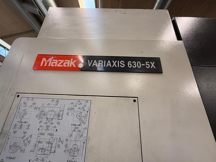 Used MAZAK VARIAXIS 630 5X
