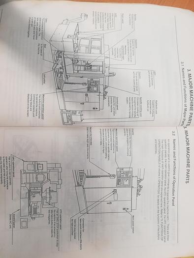 Used BRUGT HORISONTALT BEARBEJDNINGSCENTER FABR. MITSUBISHI, MODEL M-H80E