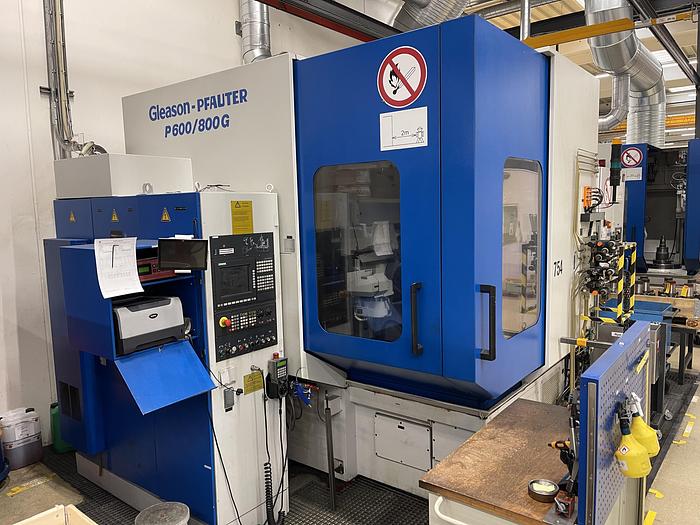 Used BRUGT CNC-TANDHJULSSLIBER FABR. GLEASON/PFAUTER, MODEL P 600/800G