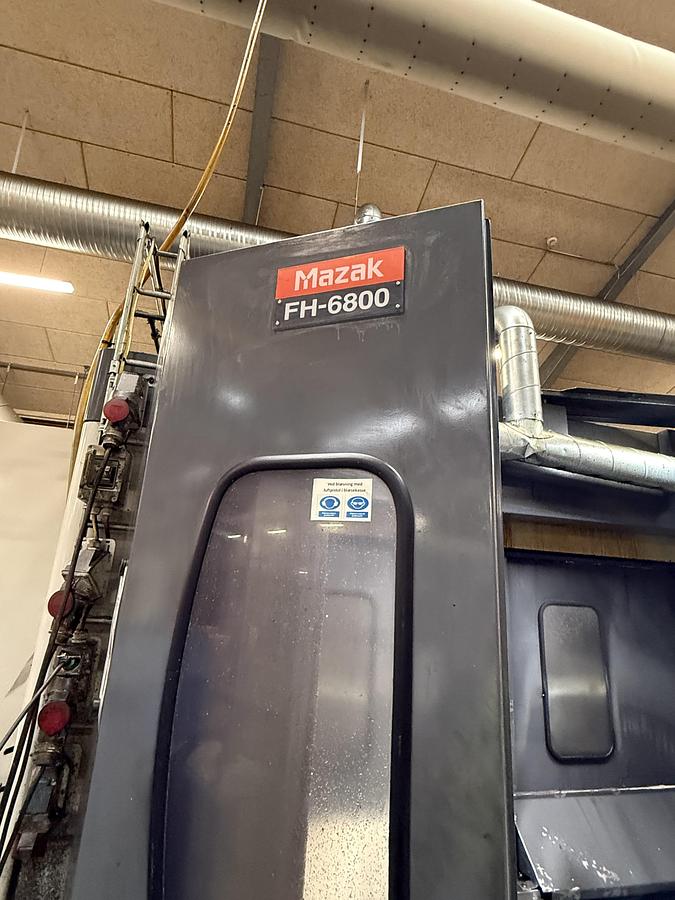 Used BRUGT HORISONTALT BEARBEJDNINGSCENTER FABR. MAZAK, MODEL FH 6800