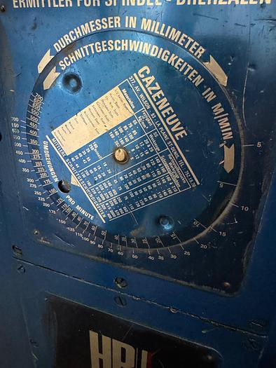 Used BRUGT DREJEBÆNK FABR. CAZENEUVE, MODEL HB 500