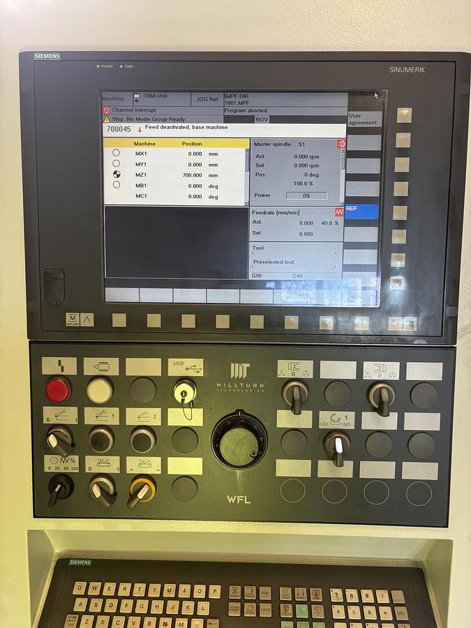 Used BRUGT DREJE & FRÆSE CENTER FABR. WFL, MODEL M35-G