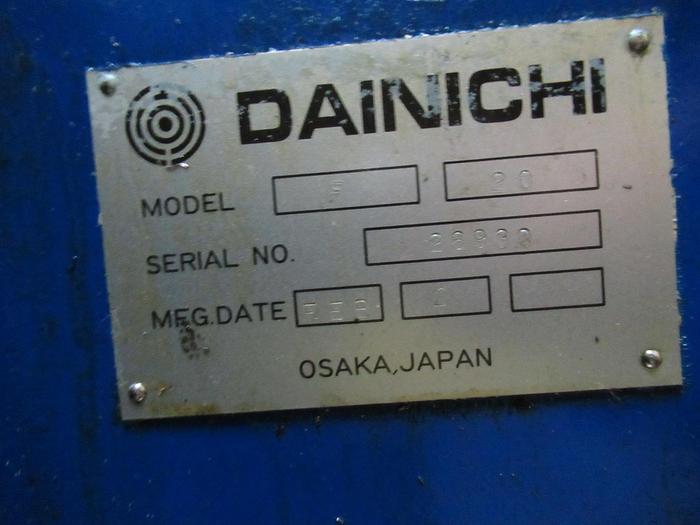 Used BRUGT CNC-DREJEBÆNK DAINICHI, MODEL F20