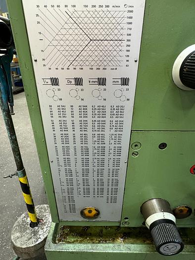 Used BRUGT DREJEBÆNK FABR. WEILER, MODEL COMMODOR 75