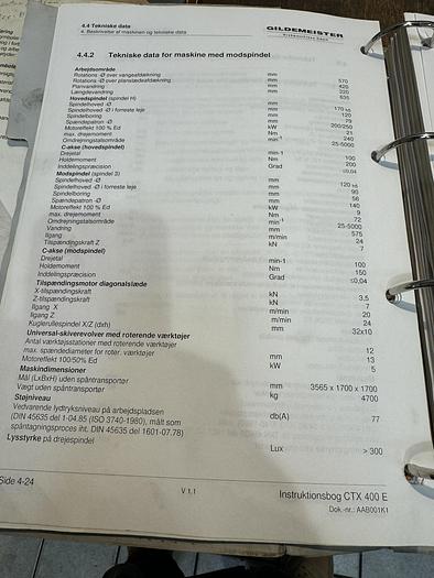 Used BRUGT CNC-DREJEBÆNK FABR. MORI SEIKI, MODEL SL 65