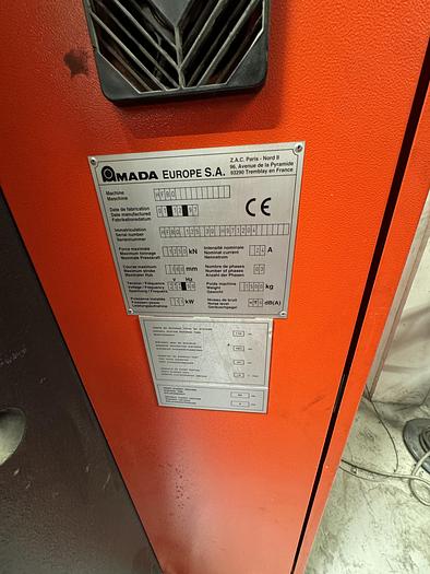 Used BRUGT CNC-KANTPRESSE FABR. AMADA, MODEL HFBO 125/30