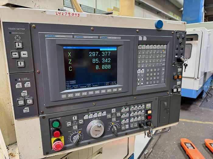 Used BRUGT CNC DREJEBÆNK FABR. OKUMA, MODEL LB 15 II-M