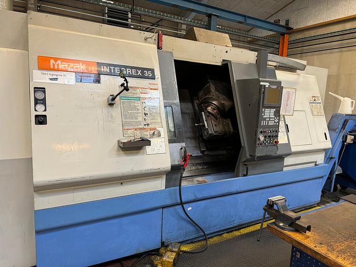 Used BRUGT CNC-DREJE & FRÆSECENTER FABR. MAZAK, MODEL INTEGREX 35