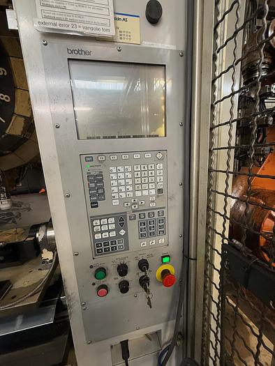 Used BRUGT CNC-VERTIKALT BEARBEJDNINGSCENTER FABR. BROTHER, MODEL TC-S2B-0