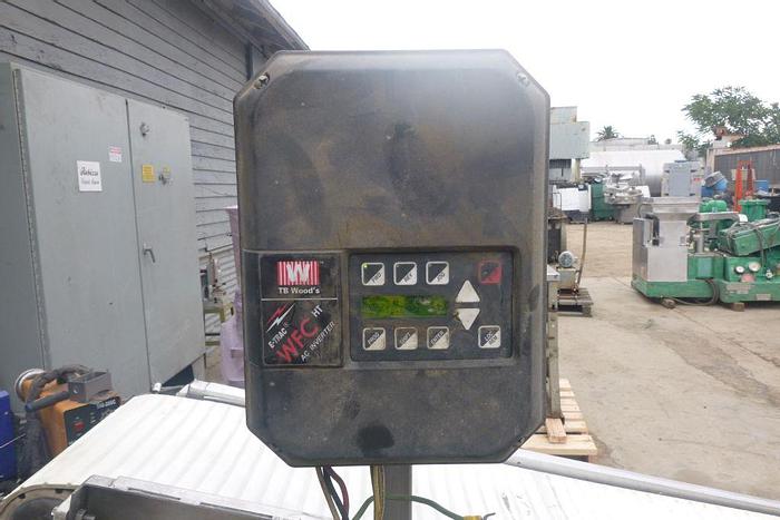 Used Conveyor, Belt, 12" X 192", S/st, 1 HP, #S744140