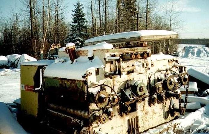 Used 4" x 36" Schurman 2 Saw Shifting Edger