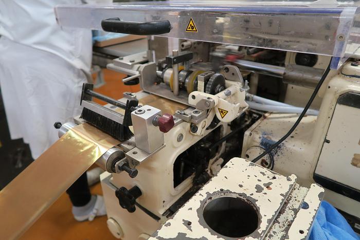 Used (2) SIG CK Chocolate Bar Wrappers