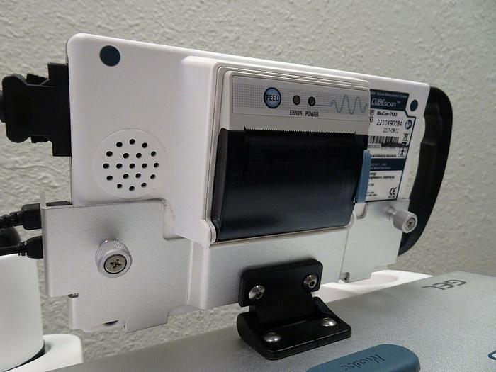 Used CubeScan Mcube BioCon-700 Bladder Scanner W/ Probe, MRC-700N Cart & Power Supply