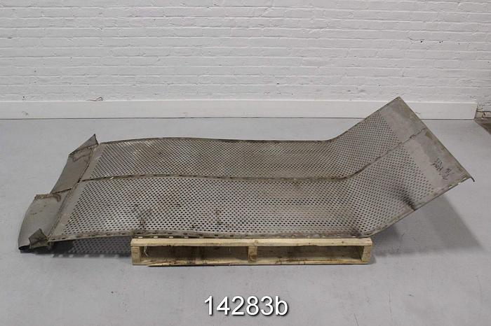 Used Bird JS24 Vibrating Screeen Plate, .4375" Holes, 2.8125" Spacing #14283