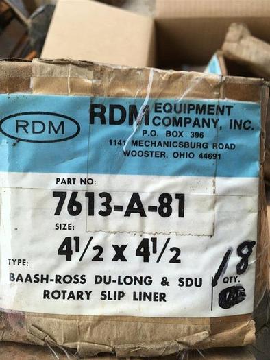Used Baash-Rosh Du-Long & SDU Rotary Slip Liner Insert - 7613-A-81