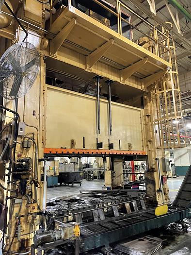 Used 800 ton Blow 144"x72" SSDC Stamping Press