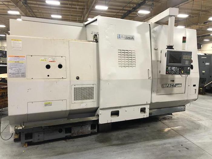 Used OKUMA LU 35 4 Axis CNC Turning Center