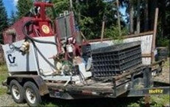 Used 0 Mud Puppy MP170-2SC Mud Cleaning System