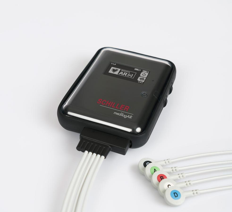 Used Schiller MedilogAR Office Holter Recorder