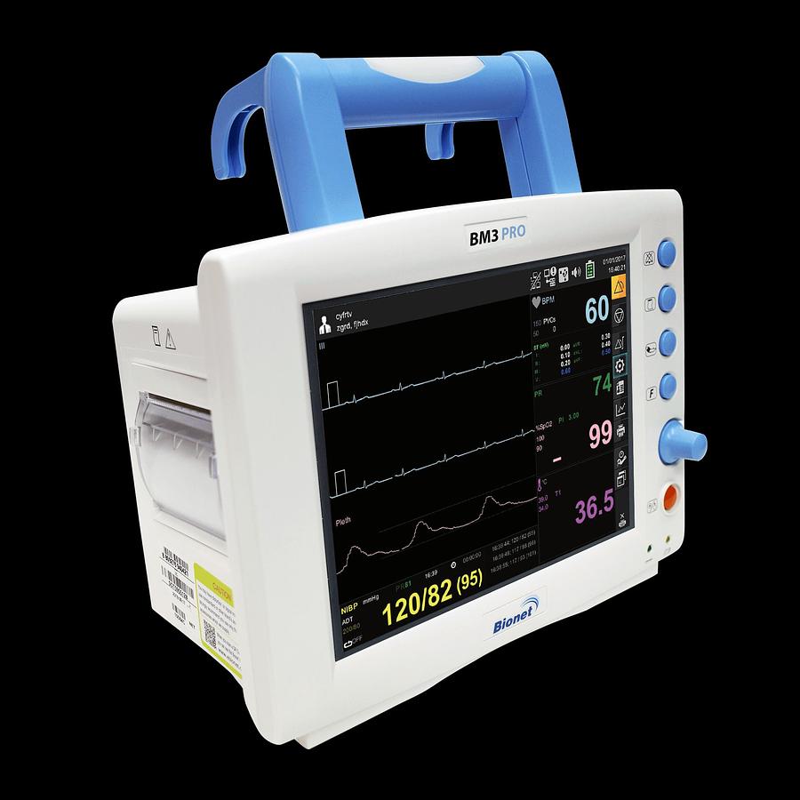 Used Bionet BM3 Pro Multi-Parameter Patient Monitor